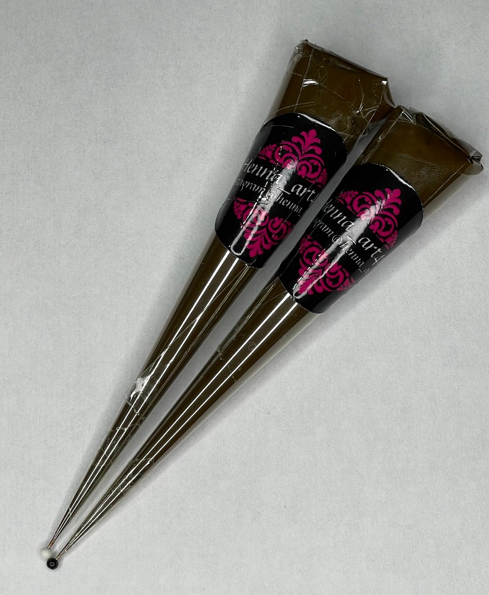 Image of 2 Lavender henna cones 