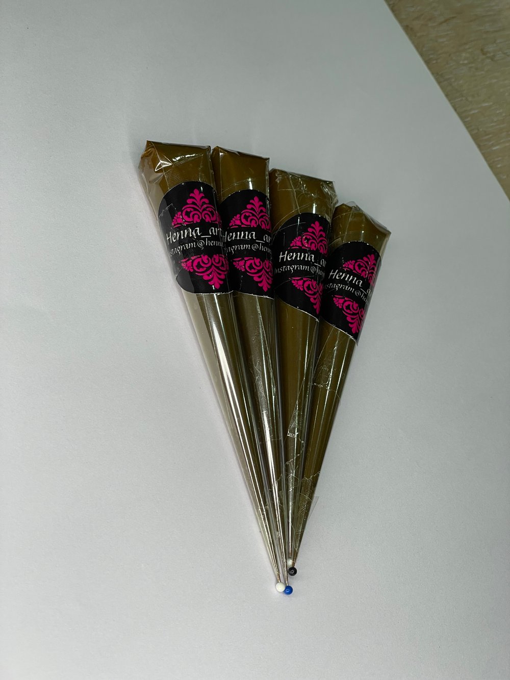 Image of 4 Lavender henna cones