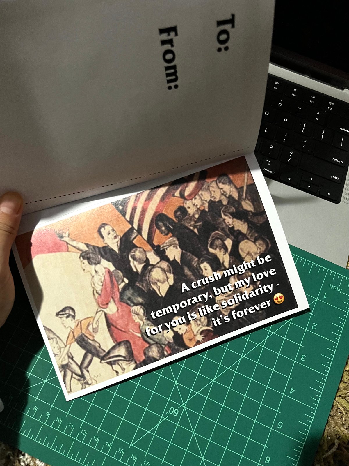 Image of Union & Labor Valentines