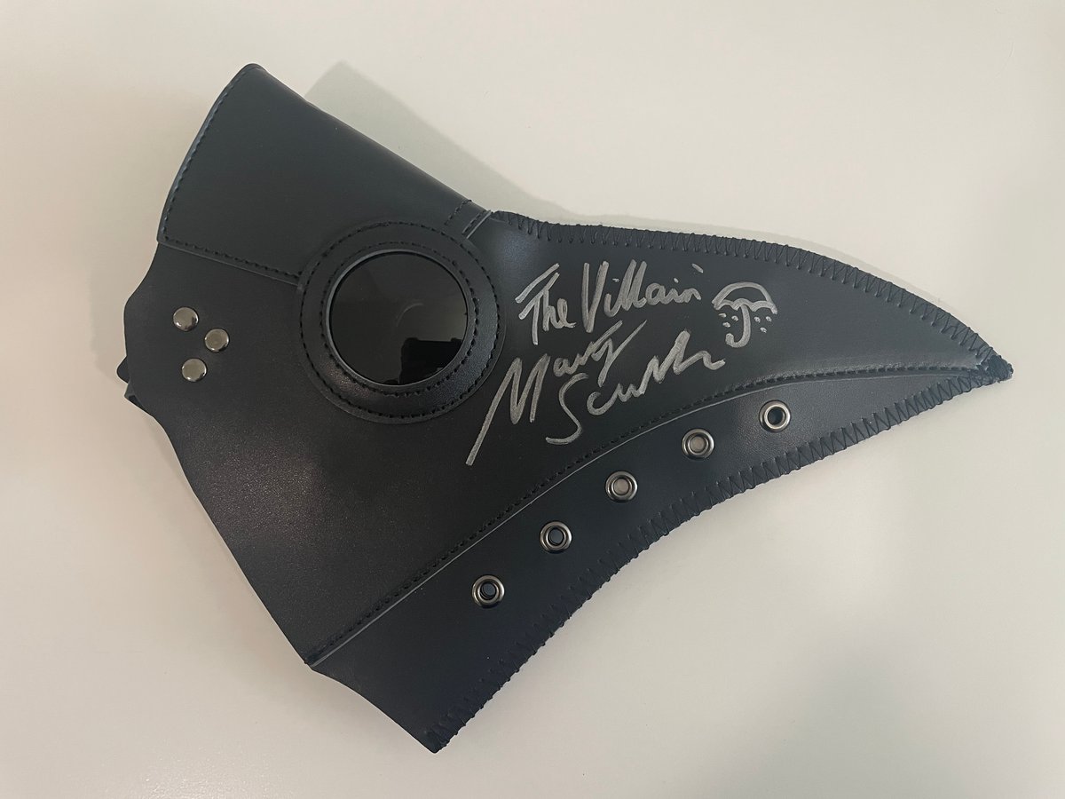 Signed Villain Mask | 'The Villain' Marty Scurll