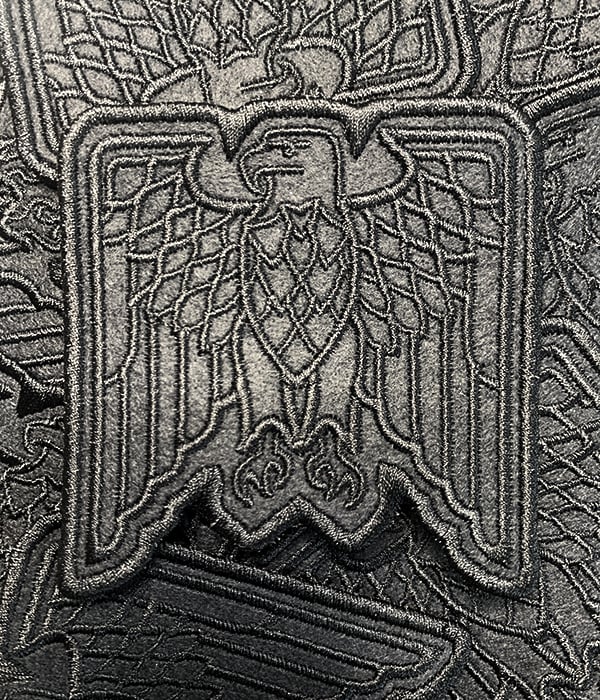 Image of War Eagle Patch (Black)