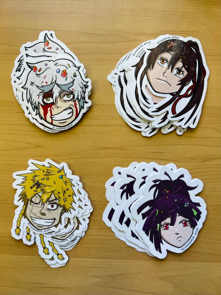 Image of Stickers- Hell's Paradise Characters