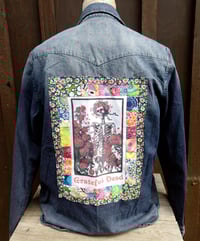 Patchwork Grateful Dead Bertha Denim Shirt