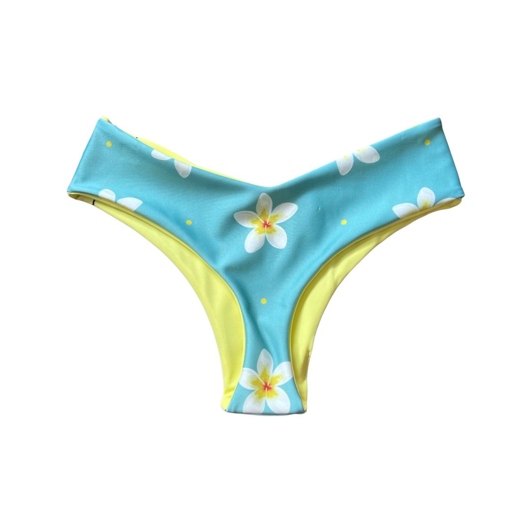 Papala Bottoms ~ OCEAN PLUMERIA | Kalokini Swimwear