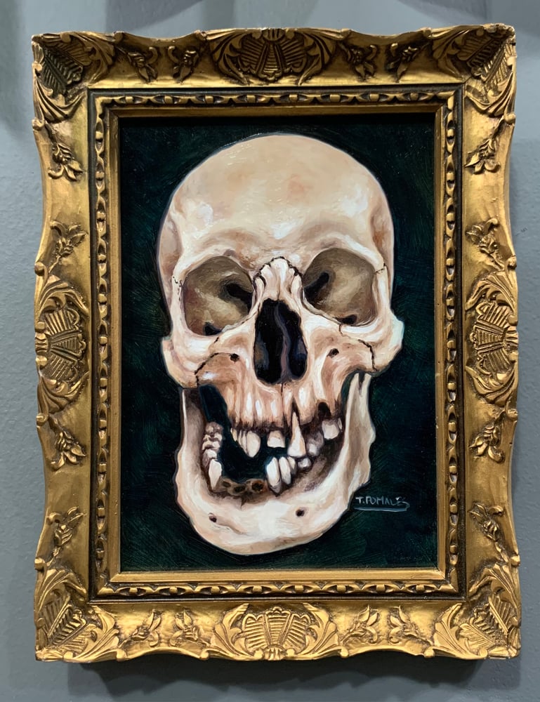 Image of HAPPY BRUTUS original oil painting study