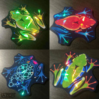 Image 4 of Tree Frogs - Holographic Stickers