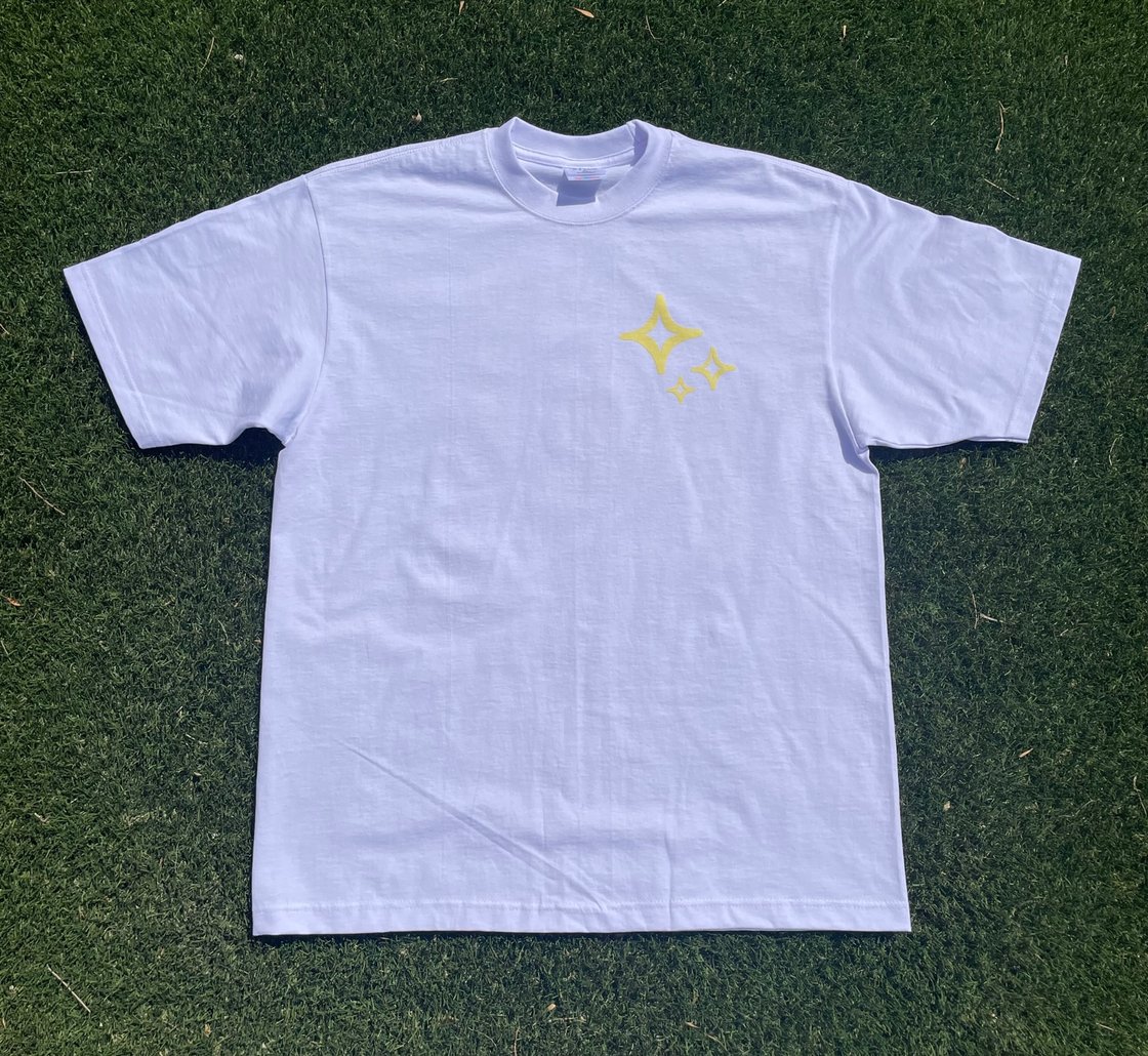 Image of SHINY PUAR TEE (WHITE)
