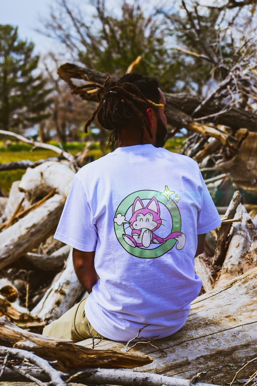 Image of SHINY PUAR TEE (WHITE)