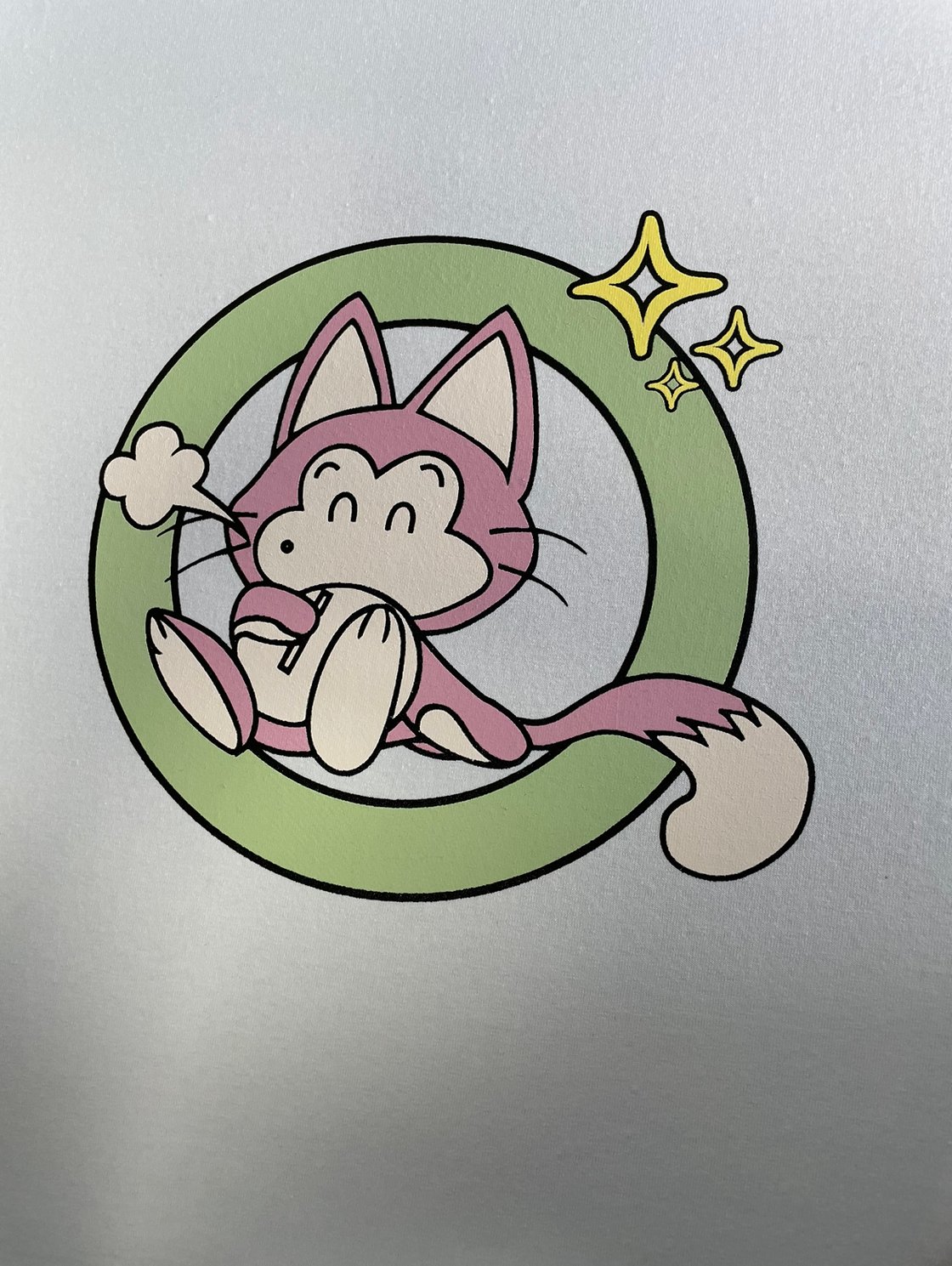 Image of SHINY PUAR TEE (WHITE)