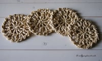 Image 1 of Rustic Raffia Coasters