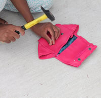 Image 5 of Agbari fuchsia bag