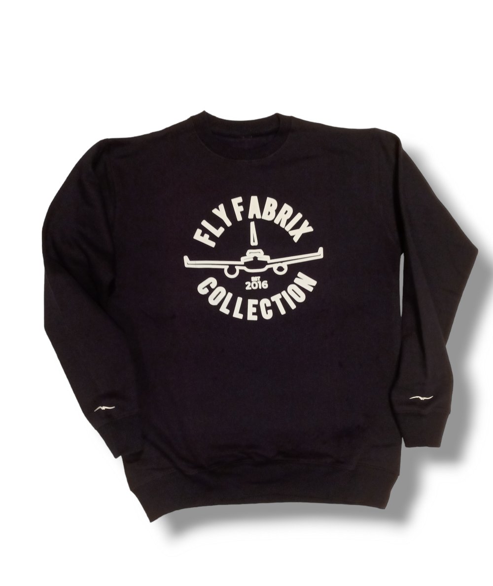 Image of NAVY FLY FABRIX CASUAL SWEATSHIRT