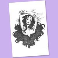 Image 1 of Vampire Evelyn Print