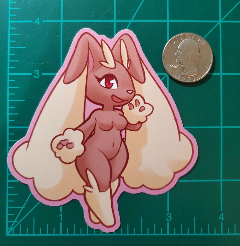 Chibi Lop Sticker Set - Vinyl Stickers