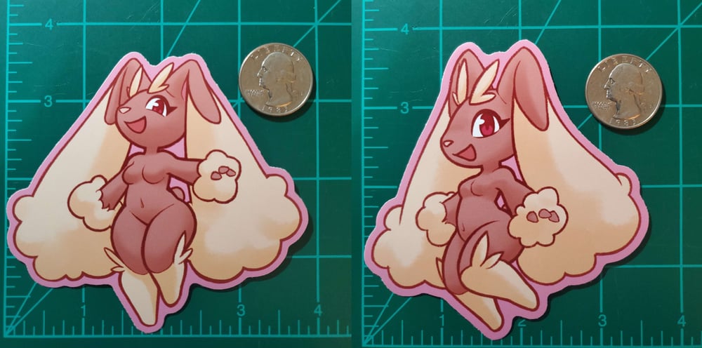 Chibi Lop Sticker Set - Vinyl Stickers