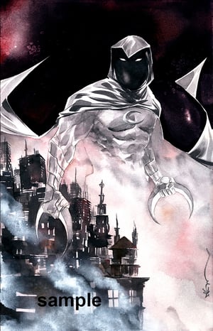 SINGLE CHARACTER- Cover Quality Watercolor Commission, 11x17