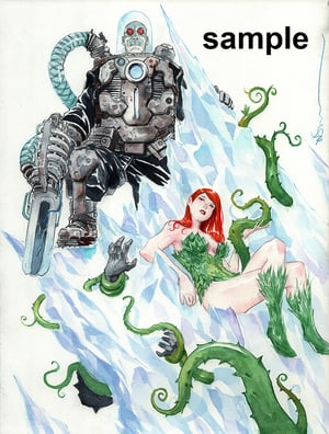 SINGLE CHARACTER- Cover Quality Watercolor Commission, 11x17