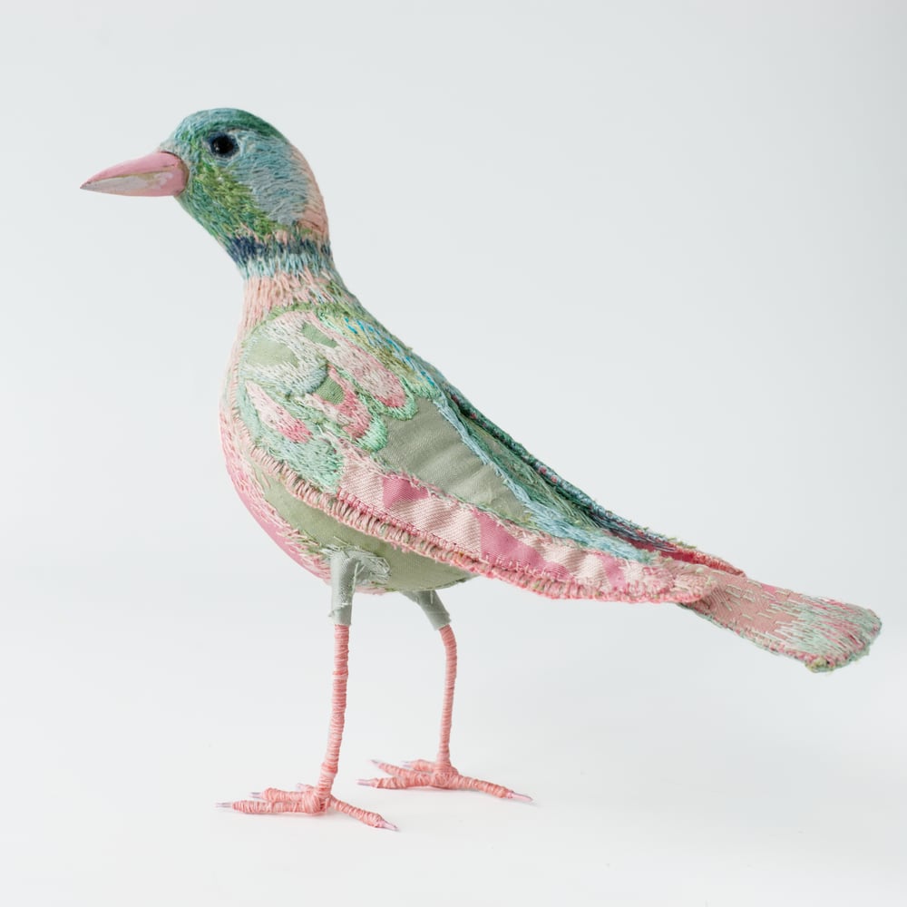 Image of Pink Green Bird