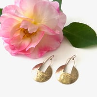 Image 3 of Demimonde Small Medallion Earrings