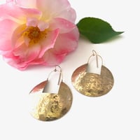 Image 2 of Demimonde Large Medallion Earrings