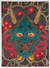 Hannya Mask A3