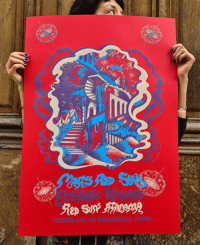 MARS RED SKY /ECSTATIC VISION/ RED SUN ATACAMA (gigposter Paris 2023