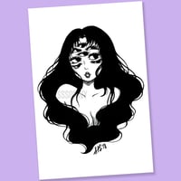 Image 1 of Lady of Eyes Print