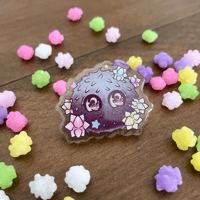 Image 1 of Soot Sprite Acrylic Pin