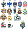 Shoe Charms / Cruz Azul / Monterrey / Atlanta / Liverpool / Futbol / FCB / CA / Manche