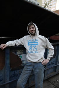 Image 3 of We Love Your Junk Hooded Sweatshirt - Sand