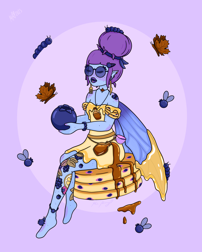 Blake "bubz" Art Print