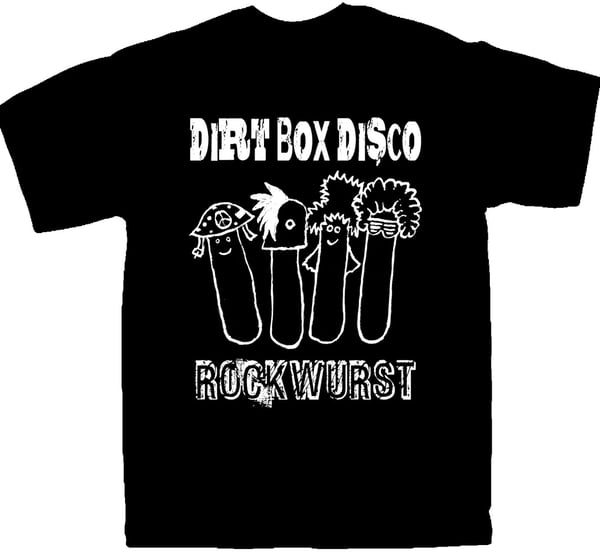 Image of Dirt Box Disco - 'Rockwurst' - T-shirt (L,XL,2XL,3XL)