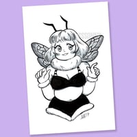 Bee Girl Print