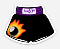 Muay Thai Shorts Sticker
