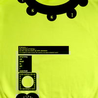 Image 2 of Hi Viz Yellow Choker sweatshirt