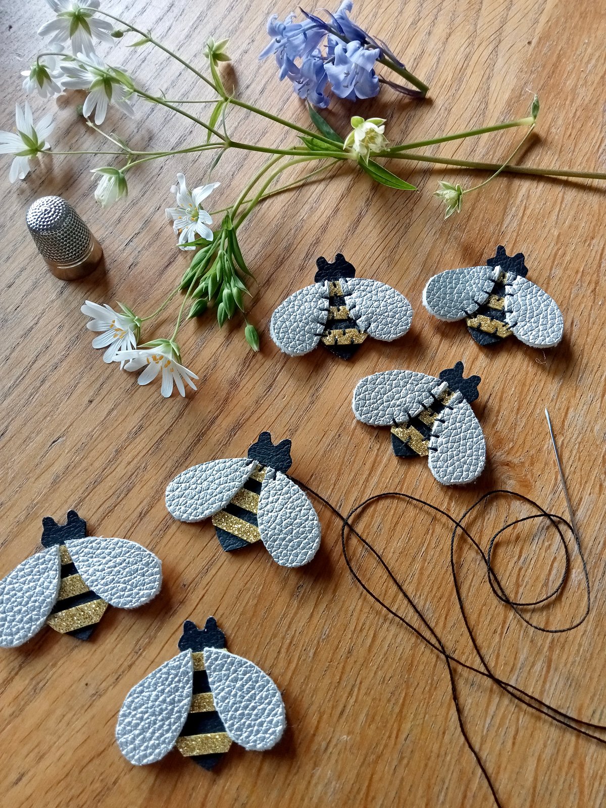 Image of Baby Bumble Bee Necklace