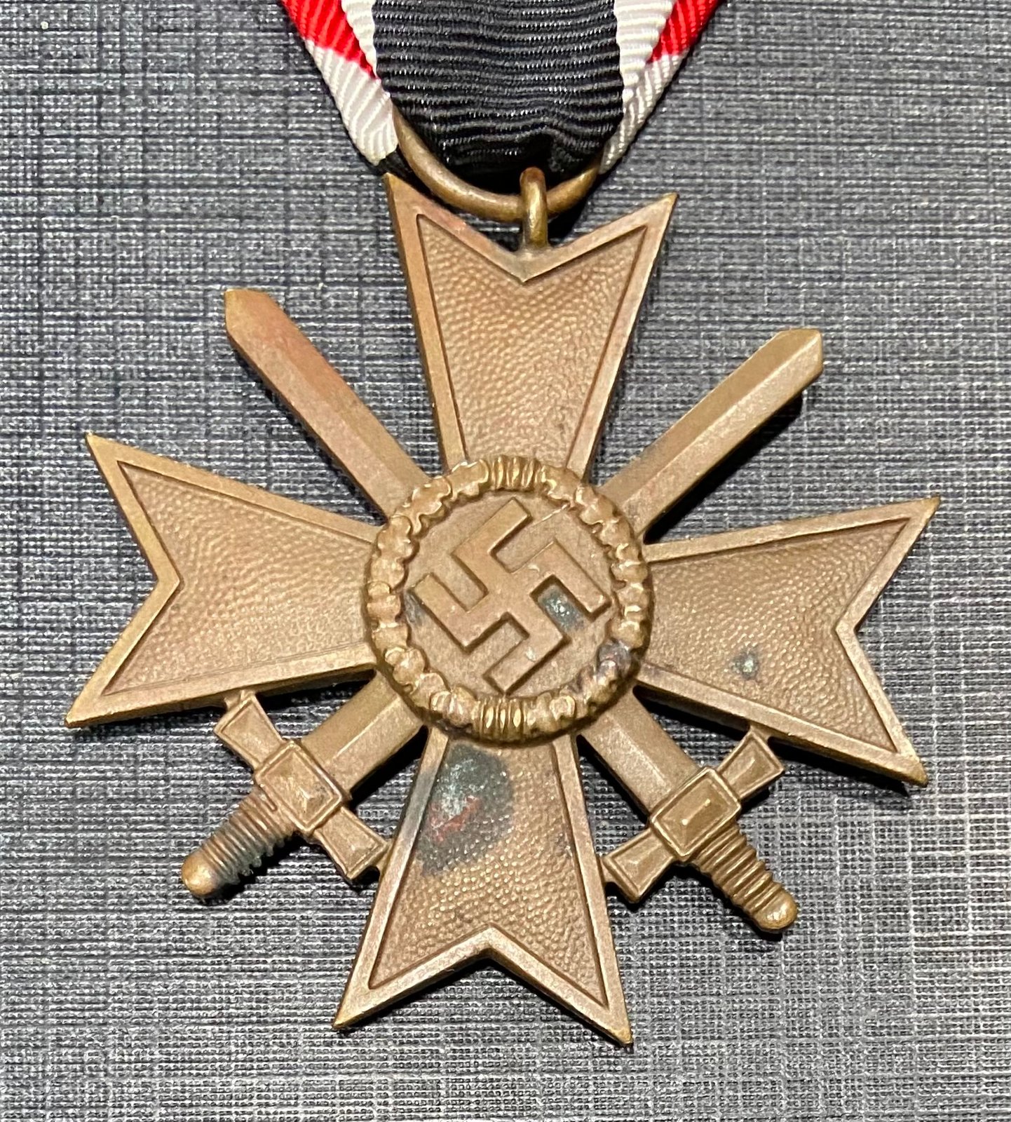 WW2 (Nazi Germany) War Merit Cross 2nd Class w/Swords - Original 