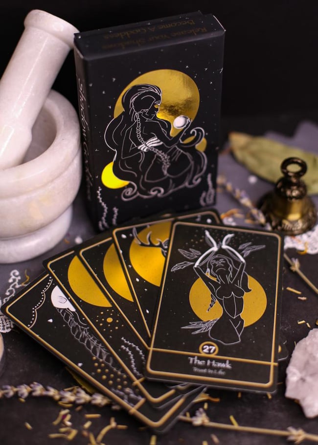   *PREORDER** Shadow Goddess Oracle Deck 