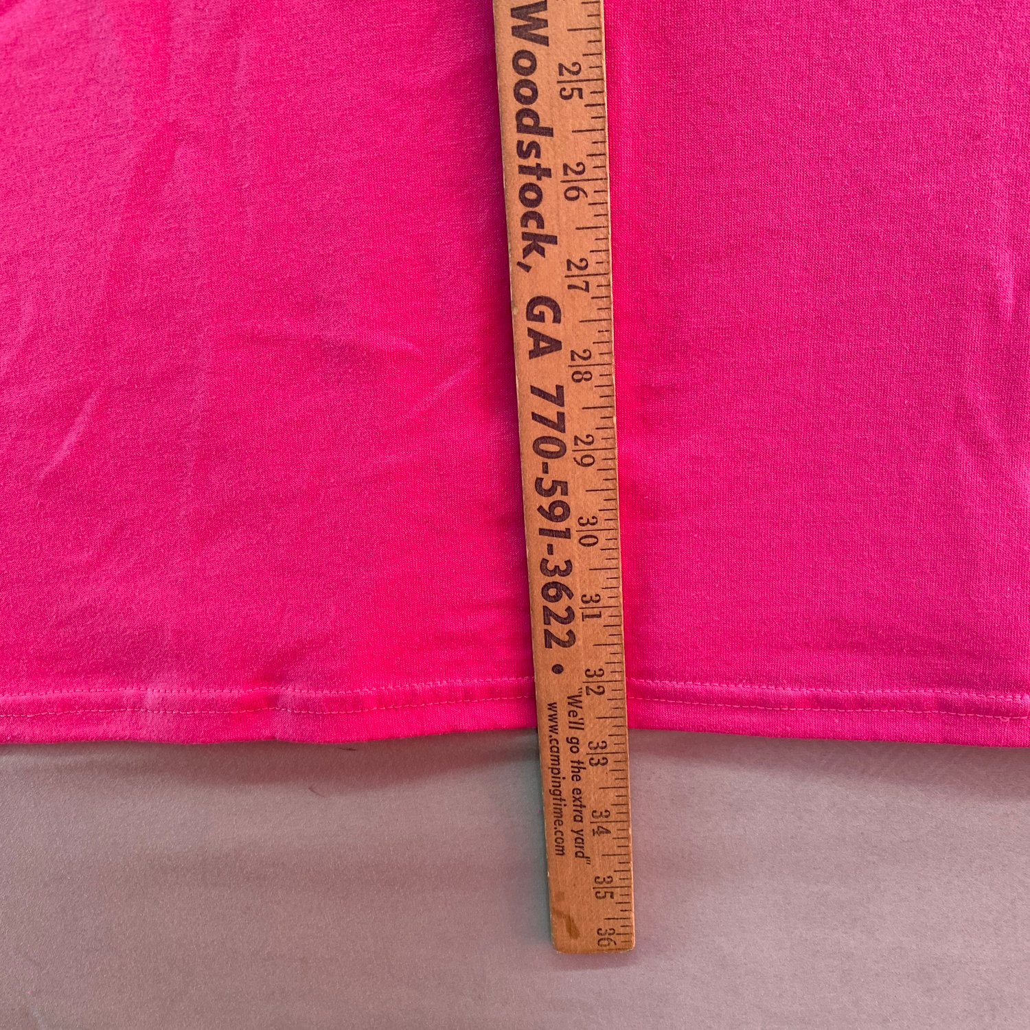 Image of 6 Pack 5X Pink Basic Hanes Tee Shirts