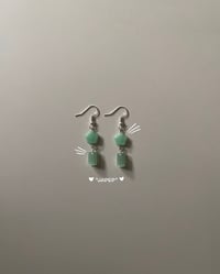 Handmade Bead Earrings- “Jaded”