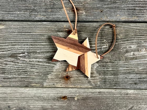 Image of Hardwood Star Ornament