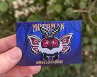 Image 2 of Mothman enamel pin