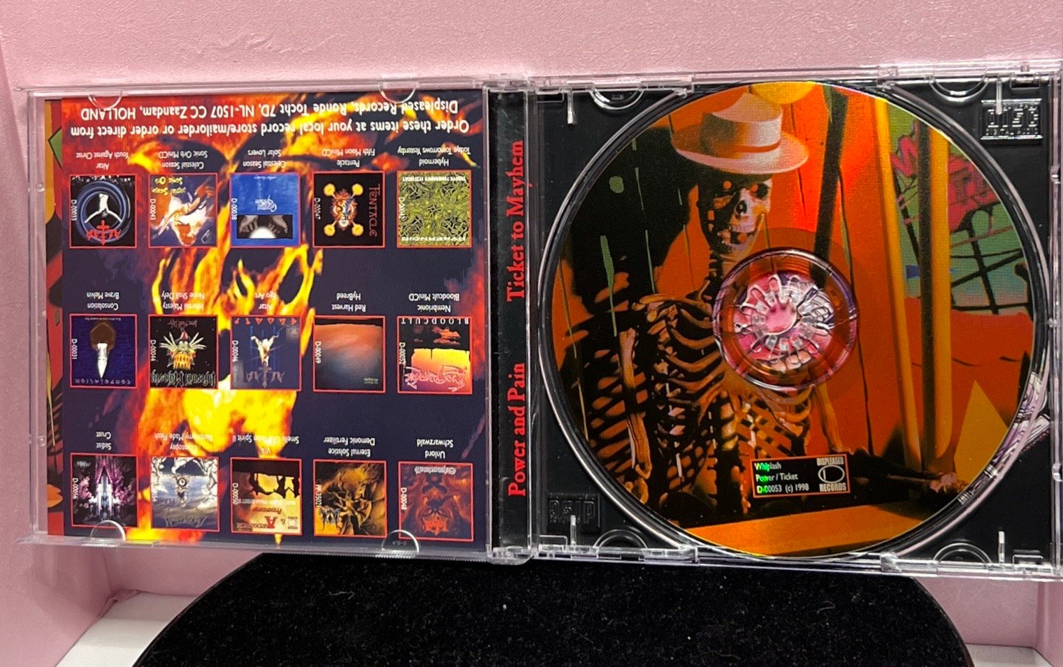 WHIPLASH - Power & Pain/ticket To Mayhem - CD