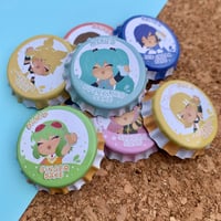 Image 1 of Vocaloid Bottle Cap Badges