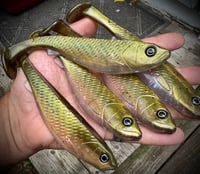 Image 2 of G6 PRO Hand Poured Swimbaits - “ATOMIC SHAD”