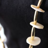 Image 4 of Gold & Shell Necklace