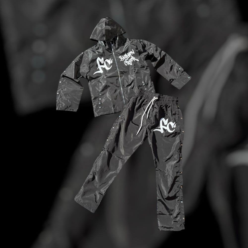 Image of FC Windbreaker Set (Black)