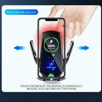 Image 10 of Car Automatic Grip Phone Holder/Wireless Charger 