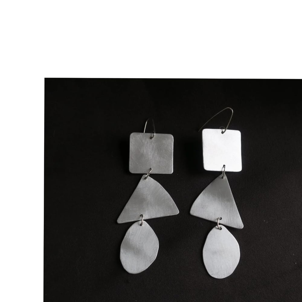 Image of Boucles d'oreilles "Les constructions"