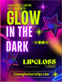 Image 2 of 5 pk Glow in the Dark neon Lipzzz